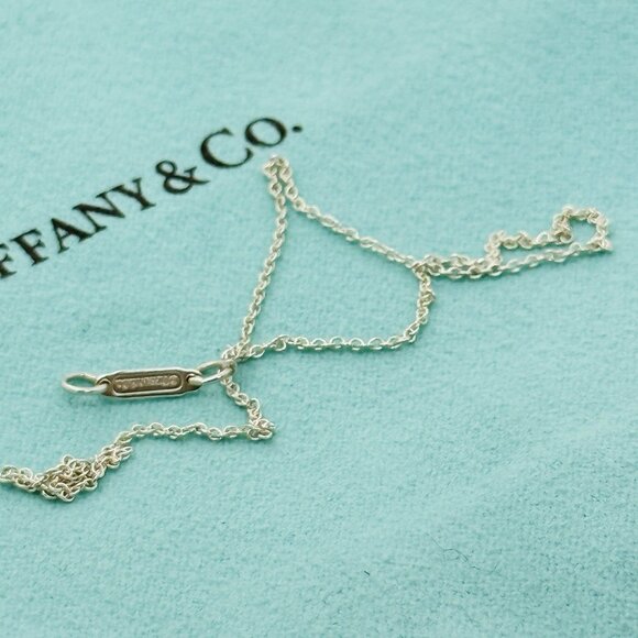 Tiffany & Co Necklace Replacement Clasp for Repair End Clasp Sterling Silver - Picture 3 of 7